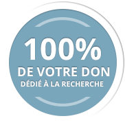 100% de vos dons dédié à la recherche