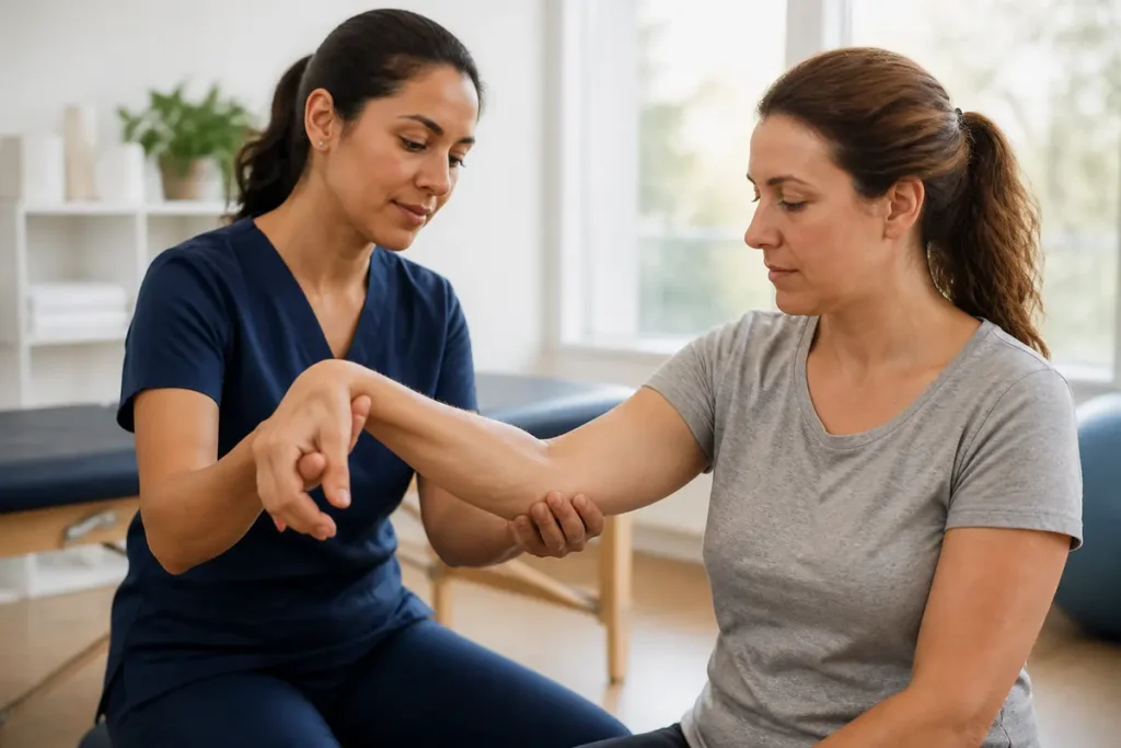 Exercice pour décoincer le nerf cubital : guide prudent